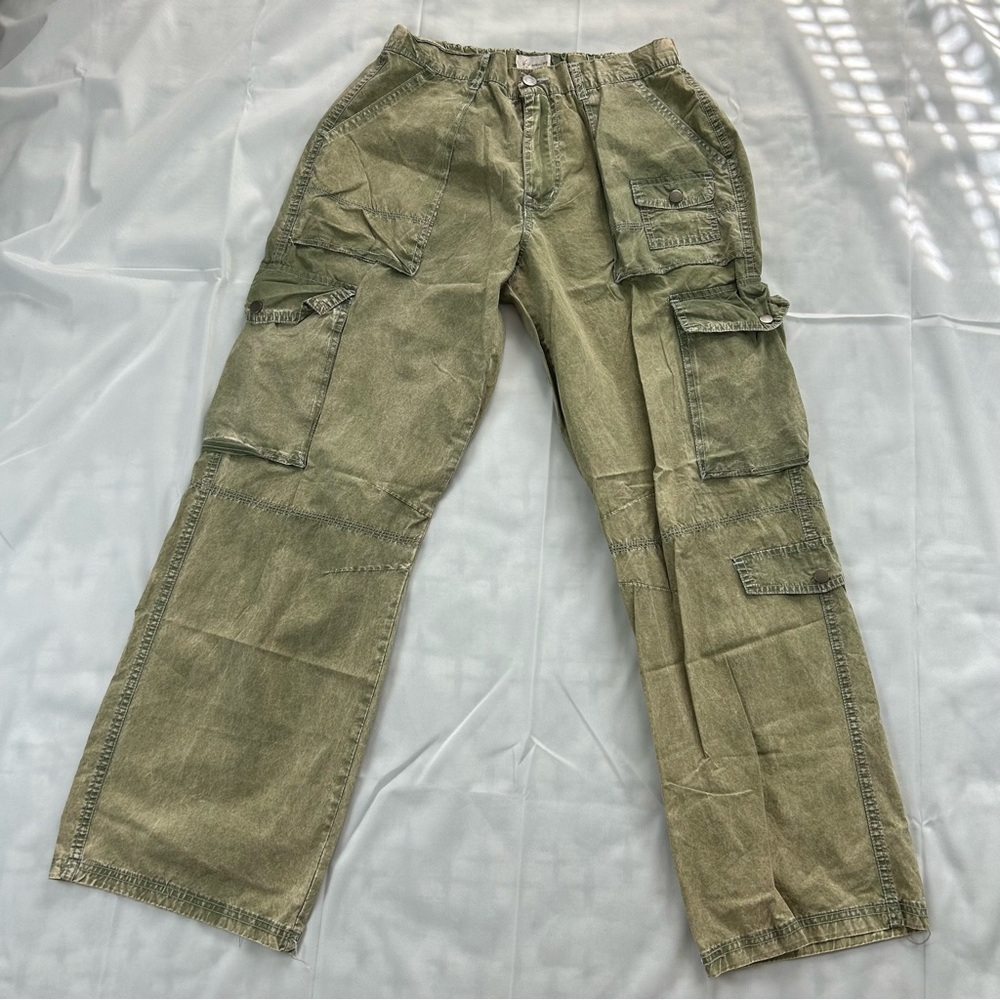if it were me Olive Cargo Pants